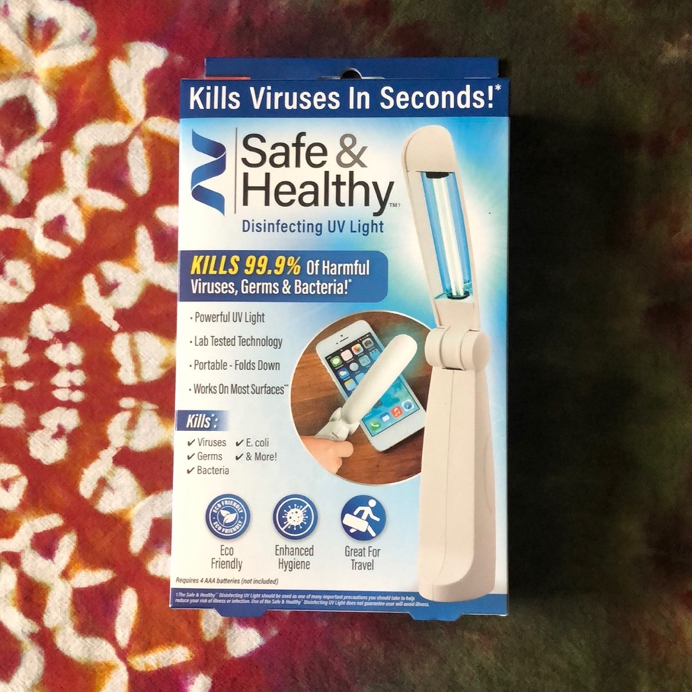 (Free w/ bundle)Health&Safety Disinfecting UVLight
